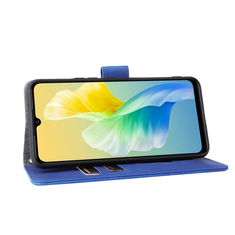 For vivo S10e / V23e Skin Feel Magnetic Buckle Calf Texture PU Phone Case