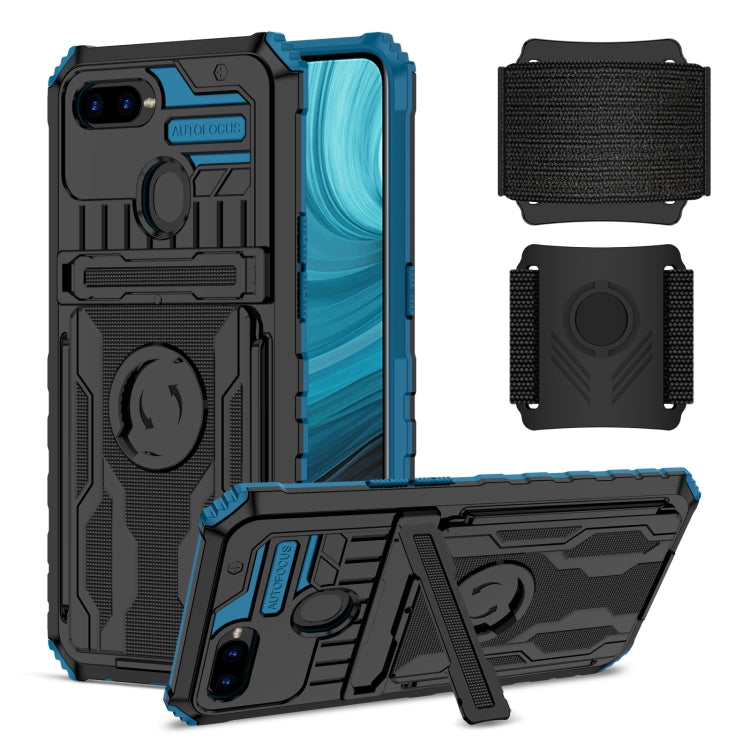 For OPPO A7 / A5s Armor Wristband Phone Case