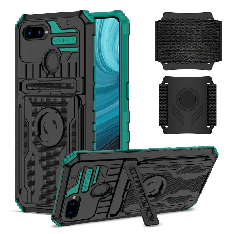 For OPPO A7 / A5s Armor Wristband Phone Case