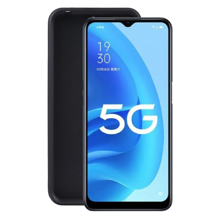 TPU Phone Case For OPPO A53s 5G(Frosted Black)