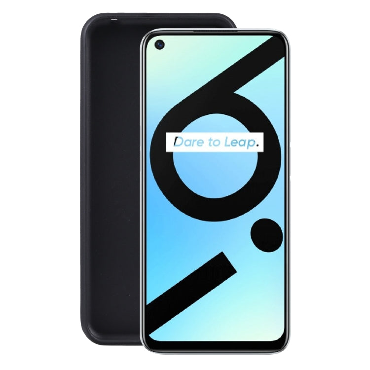 TPU Phone Case For OPPO Realme 6i India(Frosted Black)