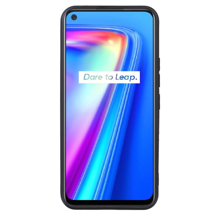 TPU Phone Case For OPPO Realme 7 Global(Frosted Black)