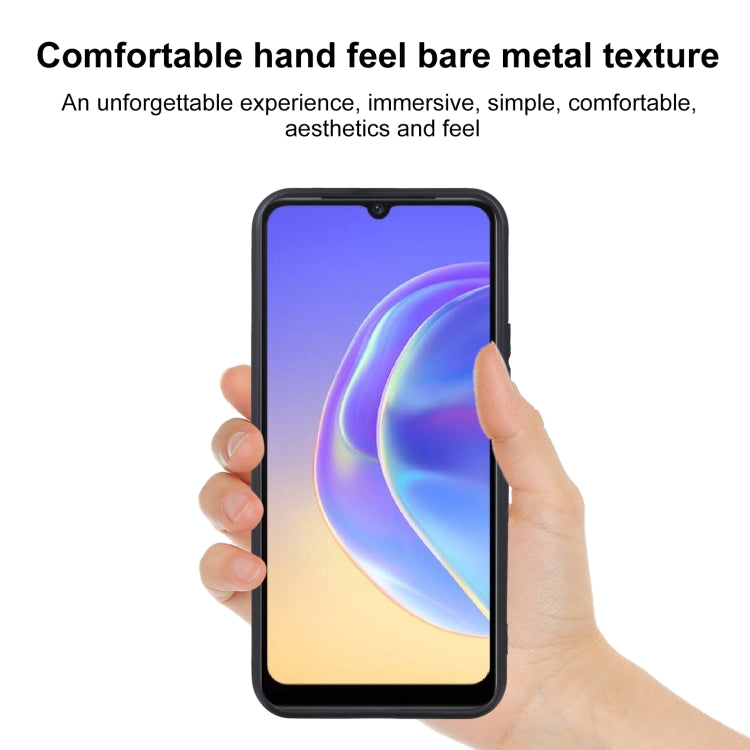 TPU Phone Case For vivo Y73(Frosted Black)