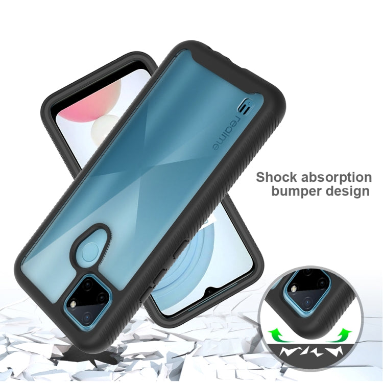 For OPPO Realme C21Y Starry Sky Solid Color Series Shockproof PC + TPU Phone Case