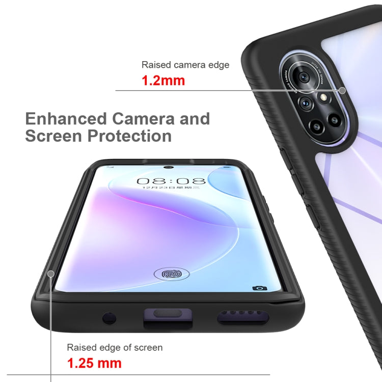 For Huawei nova 8 Starry Sky Solid Color Series Shockproof PC + TPU Phone Case