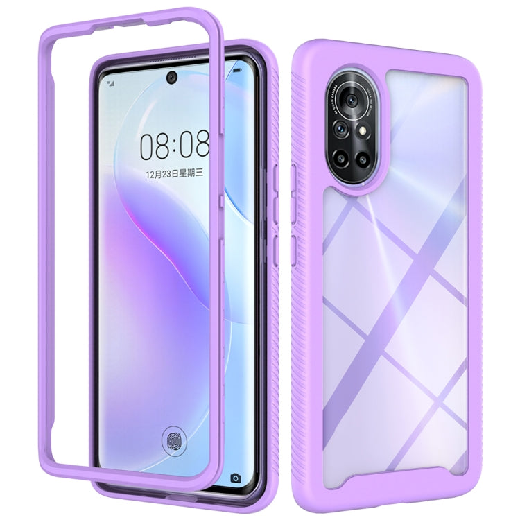 For Huawei nova 8 Starry Sky Solid Color Series Shockproof PC + TPU Phone Case