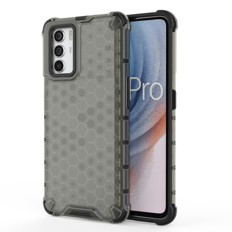 For OPPO K9 Pro 5G Shockproof Honeycomb PC + TPU Phone Case
