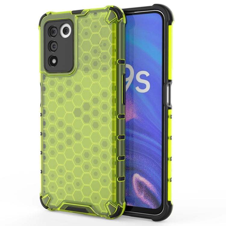 For OPPO K9s 5G Shockproof Honeycomb PC + TPU Phone Case