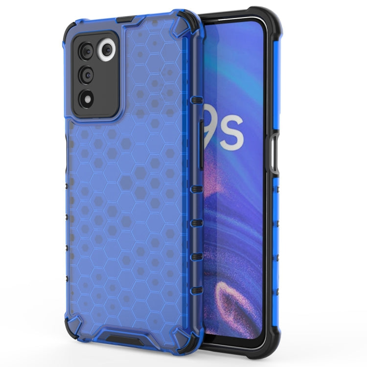 For OPPO K9s 5G Shockproof Honeycomb PC + TPU Phone Case