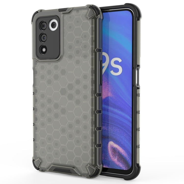 For OPPO K9s 5G Shockproof Honeycomb PC + TPU Phone Case