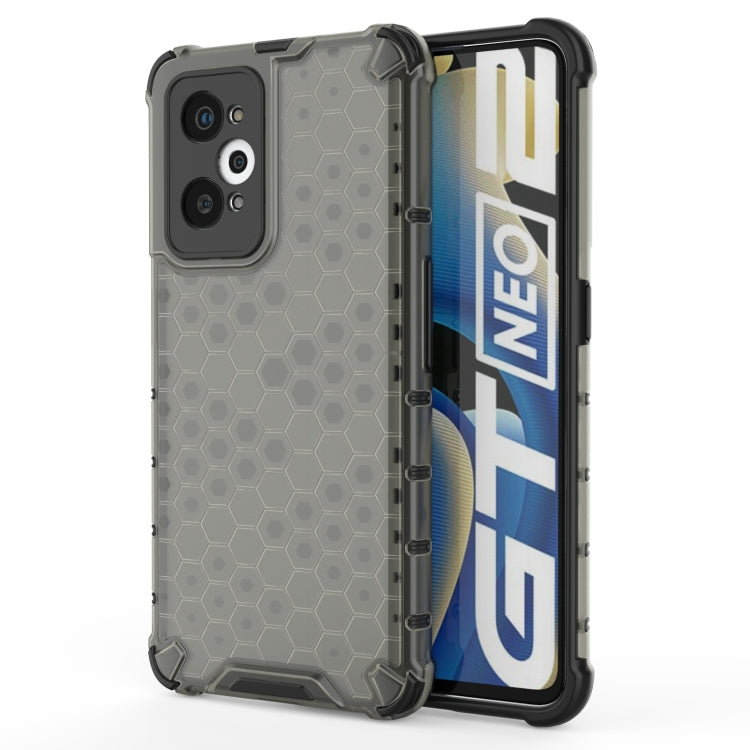 For OPPO Realme GT Neo2 5G Shockproof Honeycomb PC + TPU Phone Case