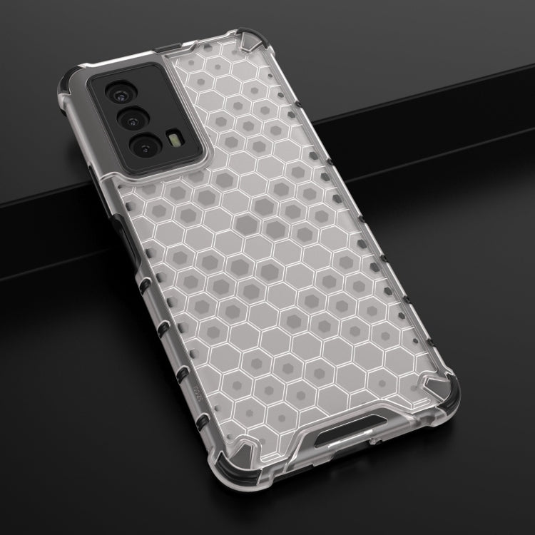 For vivo iQOO Z5 Shockproof Honeycomb PC + TPU Phone Case