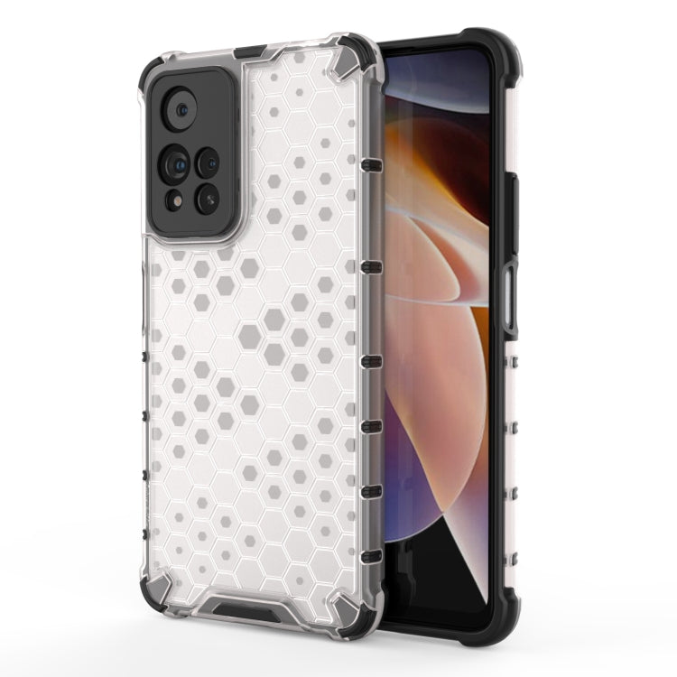 For Xiaomi Redmi Note 11 Pro 5G Shockproof Honeycomb PC + TPU Phone Case