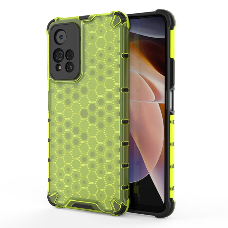 For Xiaomi Redmi Note 11 Pro 5G Shockproof Honeycomb PC + TPU Phone Case