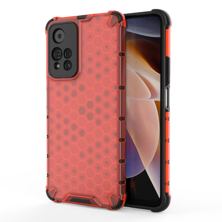 For Xiaomi Redmi Note 11 Pro 5G Shockproof Honeycomb PC + TPU Phone Case