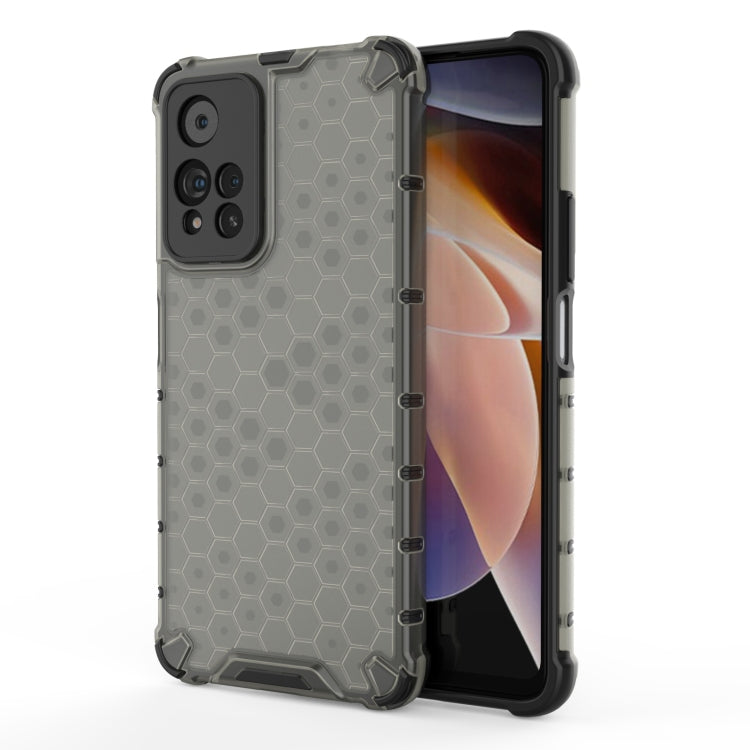For Xiaomi Redmi Note 11 Pro 5G Shockproof Honeycomb PC + TPU Phone Case