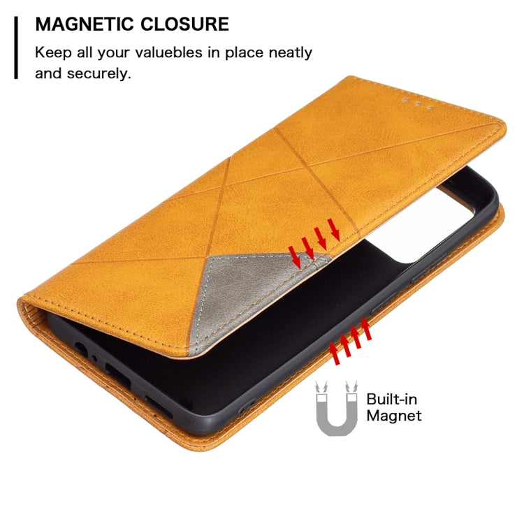 For Xiaomi Redmi Note 11 5G Prismatic Invisible Magnetic Leather Phone Case