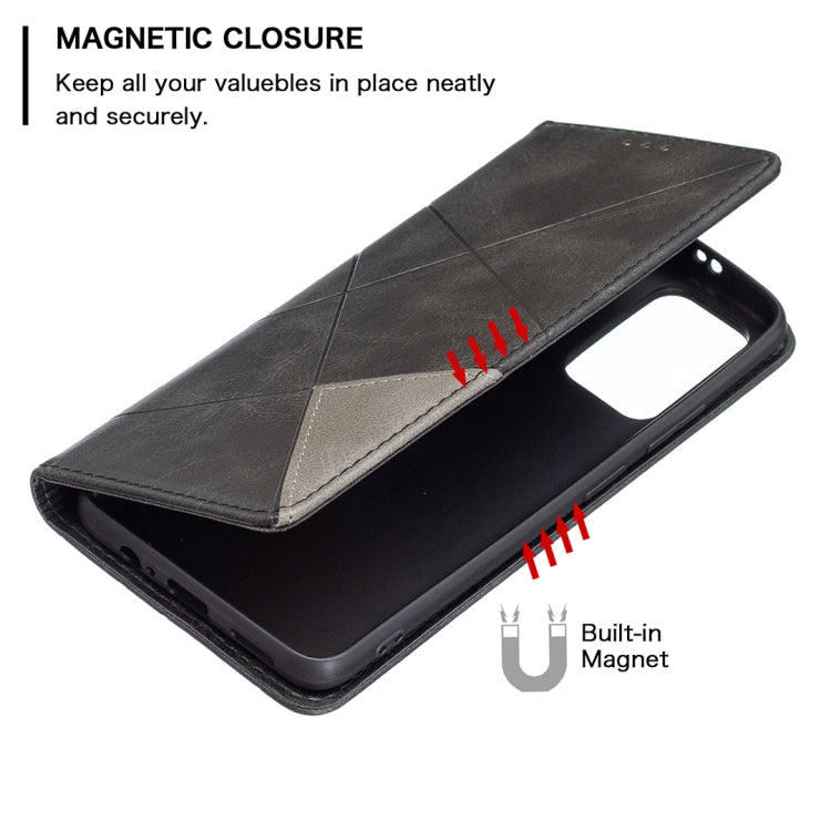 For Xiaomi Redmi Note 11 5G Prismatic Invisible Magnetic Leather Phone Case