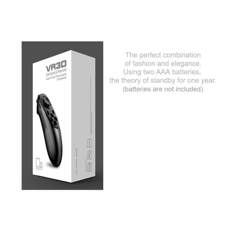 MOCUTE 052 VR Game Wireless Bluetooth Mobile Remote Control Gamepad for Android iOS PC(Black)