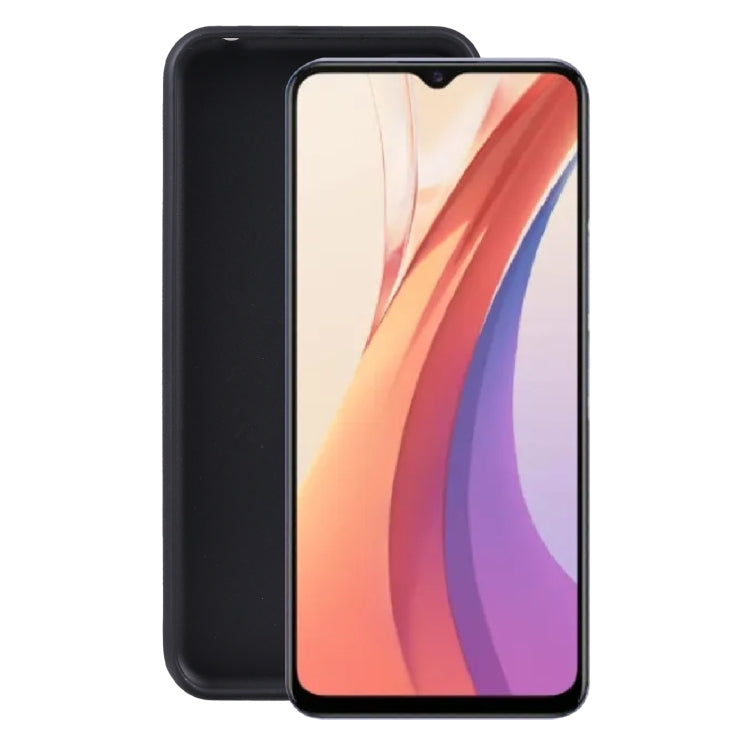 TPU Phone Case For vivo iQOO Z3 5G CN Version/Y72 5G Vietnamese Version/Y53S 5G/Y52 5G/T1X/iQOO Z5X(Frosted Black)