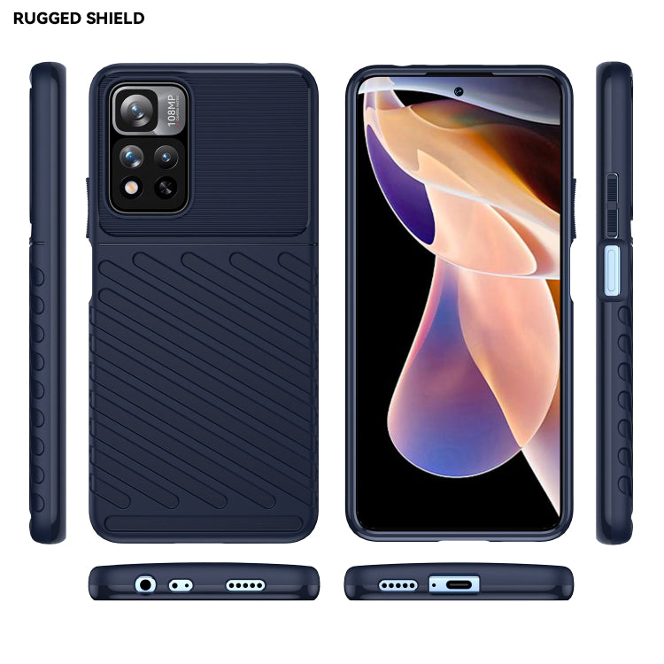 For Xiaomi Redmi Poco M4 Pro 5G Thunderbolt Shockproof TPU Soft Phone Case
