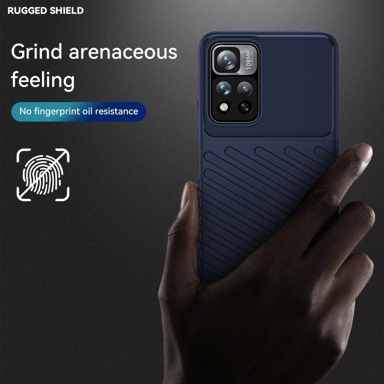 For Xiaomi Redmi Poco M4 Pro 5G Thunderbolt Shockproof TPU Soft Phone Case