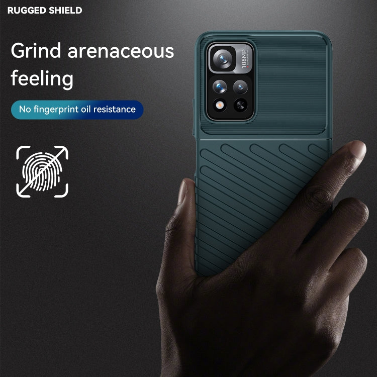 For Xiaomi Redmi Poco M4 Pro 5G Thunderbolt Shockproof TPU Soft Phone Case