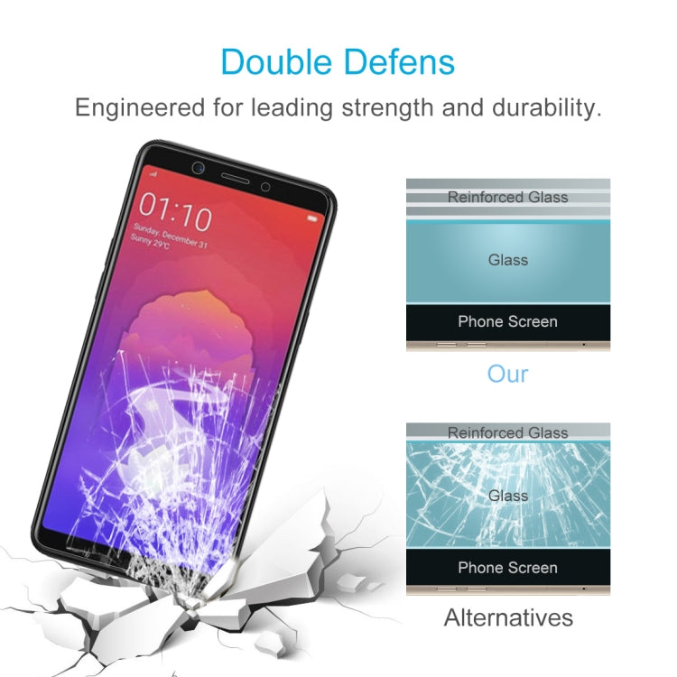 10 PCS 0.26mm 9H 2.5D Tempered Glass Film For OPPO Realme 1