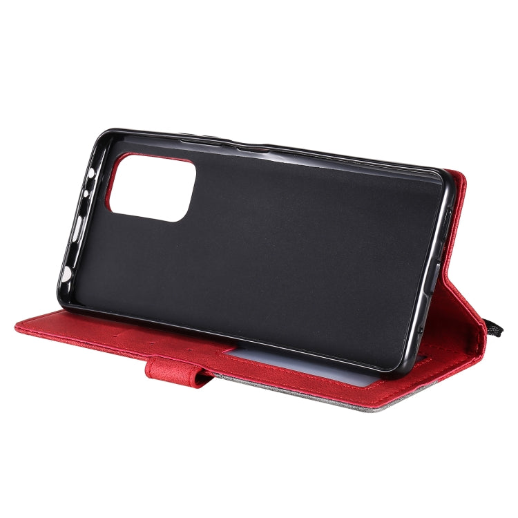 For Xiaomi Redmi 10 Skin Feel Splicing Horizontal Flip Leather Phone Case