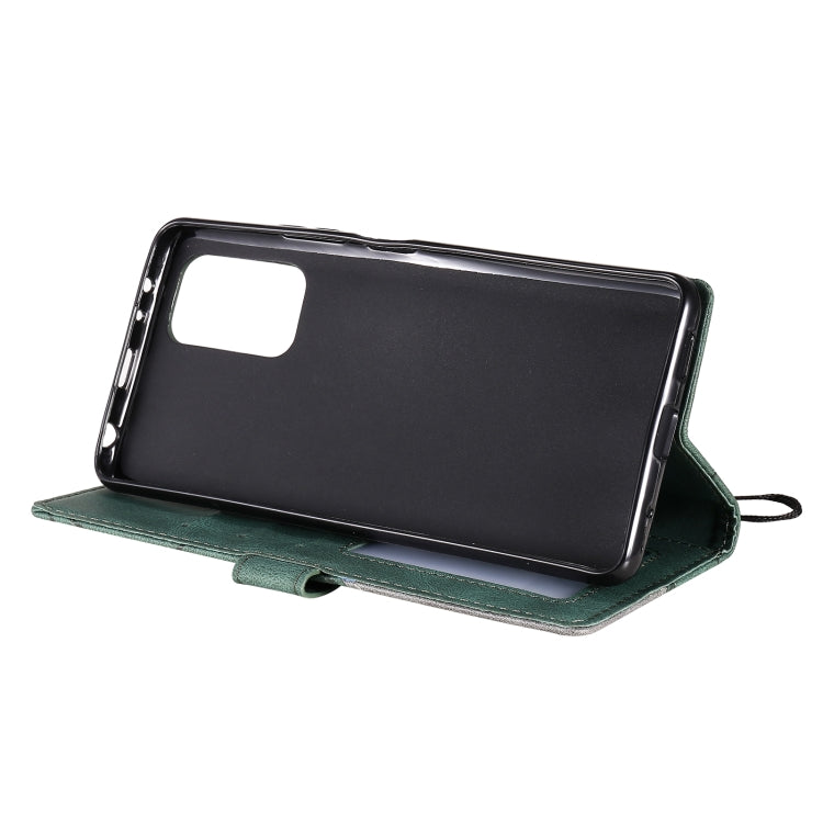 For Xiaomi Redmi 10 Skin Feel Splicing Horizontal Flip Leather Phone Case