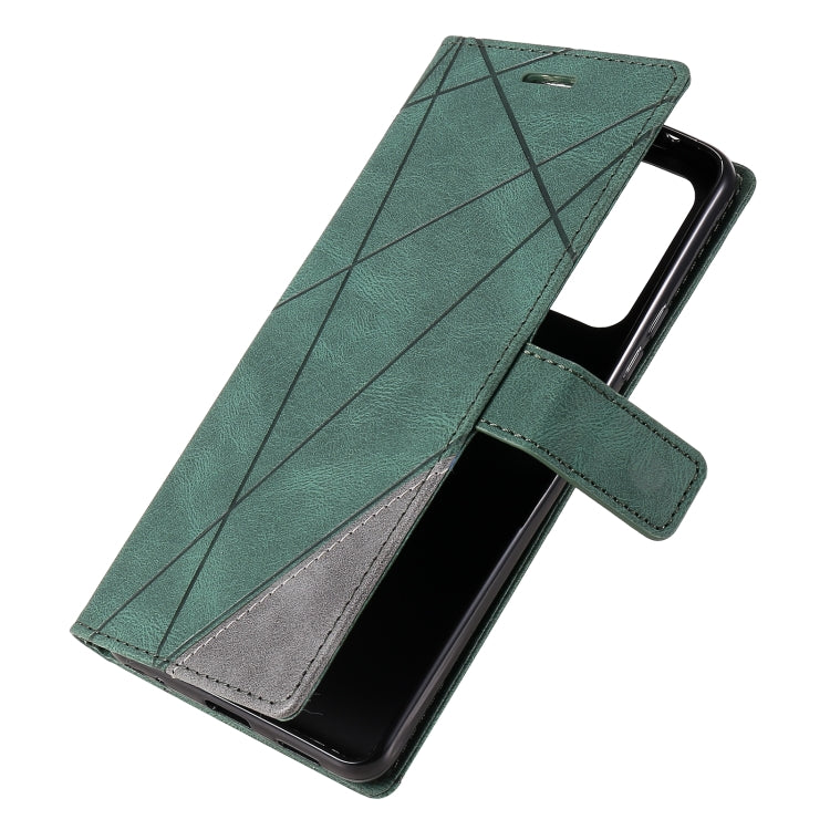 For Xiaomi Redmi 10 Skin Feel Splicing Horizontal Flip Leather Phone Case