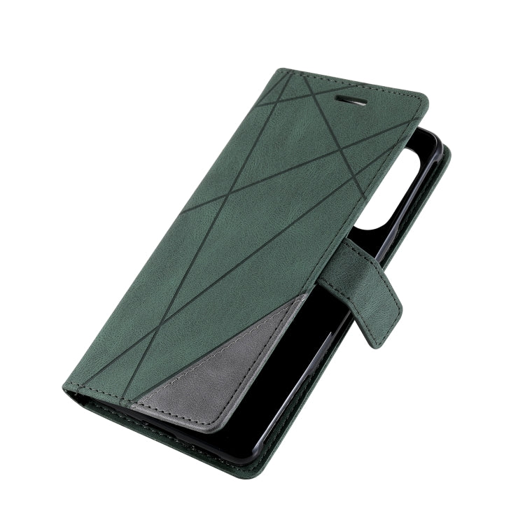 For Xiaomi Poco F3 GT Skin Feel Splicing Horizontal Flip Leather Phone Case