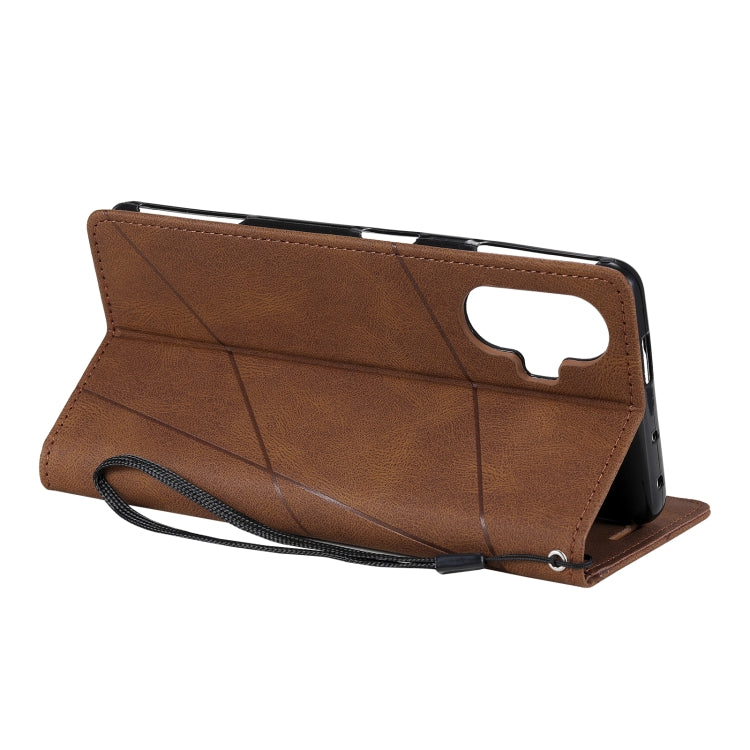 For Xiaomi Poco F3 GT Skin Feel Splicing Horizontal Flip Leather Phone Case