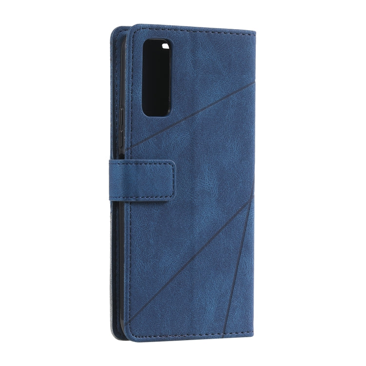 For vivo Y20 / Y20 2021 / Y20s Skin Feel Splicing Horizontal Flip Leather Phone Case