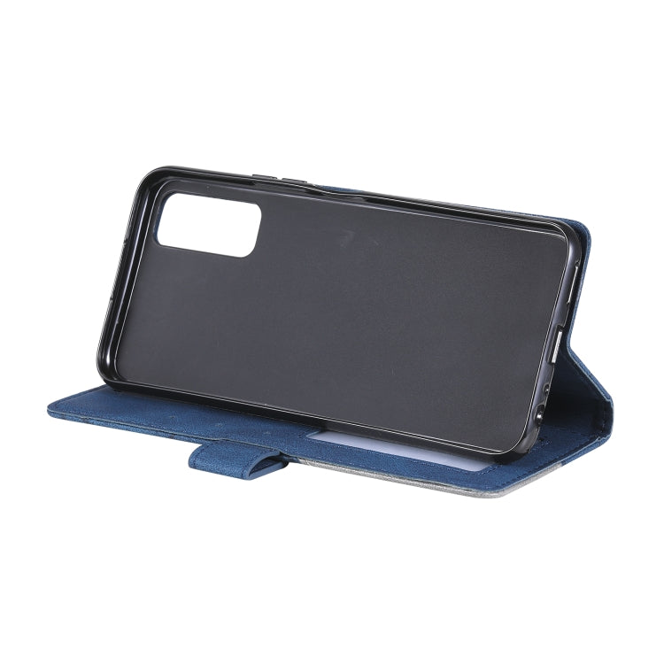 For vivo Y20 / Y20 2021 / Y20s Skin Feel Splicing Horizontal Flip Leather Phone Case