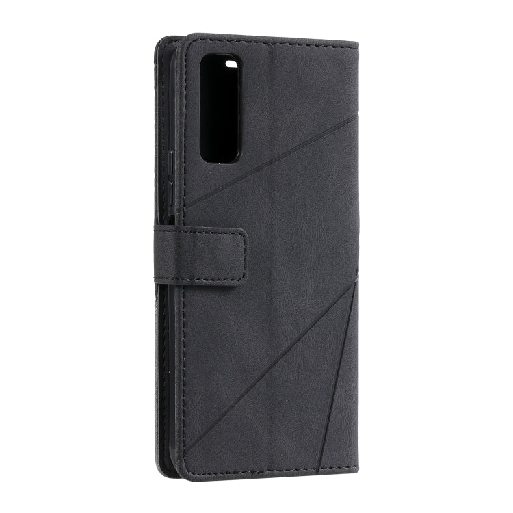 For vivo Y20 / Y20 2021 / Y20s Skin Feel Splicing Horizontal Flip Leather Phone Case