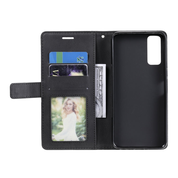 For vivo Y20 / Y20 2021 / Y20s Skin Feel Splicing Horizontal Flip Leather Phone Case