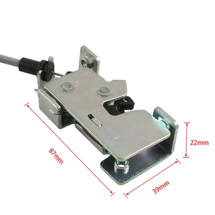 A5870 Car Left Rear Door Lock Actuator with Handle YC15V431A03AM for Ford Transit