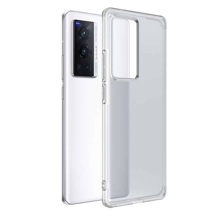 For vivo X70 Pro Four-corner Shockproof TPU + PC Protective Phone Case