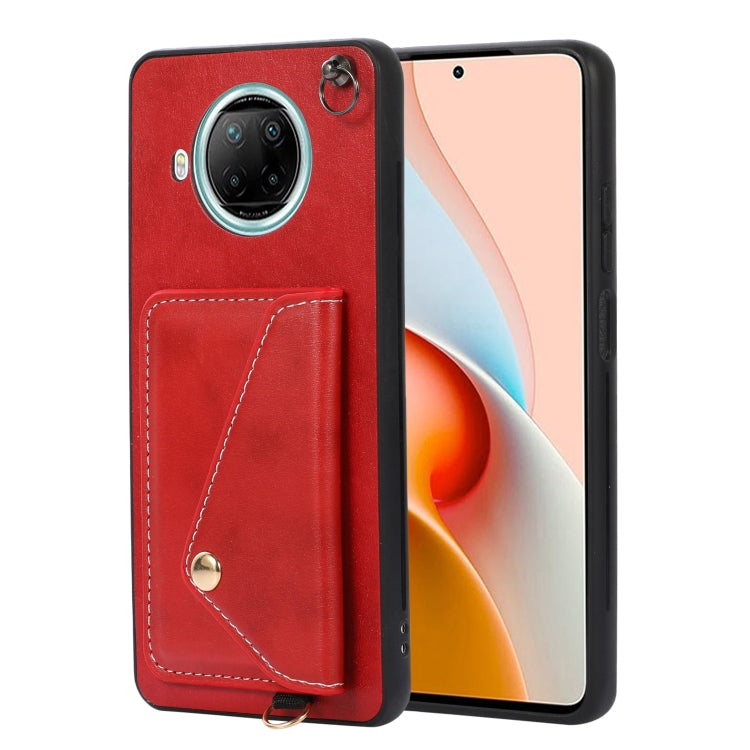 For Xiaomi Redmi Note 9 Pro 5G Crossbody Wallet Card Bag Phone Case