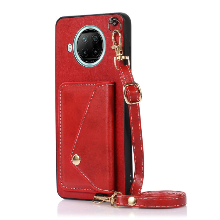 For Xiaomi Redmi Note 9 Pro 5G Crossbody Wallet Card Bag Phone Case