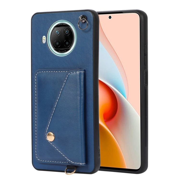 For Xiaomi Redmi Note 9 Pro 5G Crossbody Wallet Card Bag Phone Case