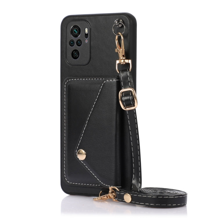 For Xiaomi Redmi Note 10 Crossbody Wallet Card Bag Phone Case