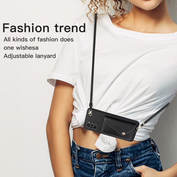 For Xiaomi Redmi Note 10 Crossbody Wallet Card Bag Phone Case
