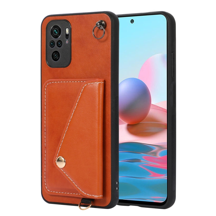 For Xiaomi Redmi Note 10 Crossbody Wallet Card Bag Phone Case