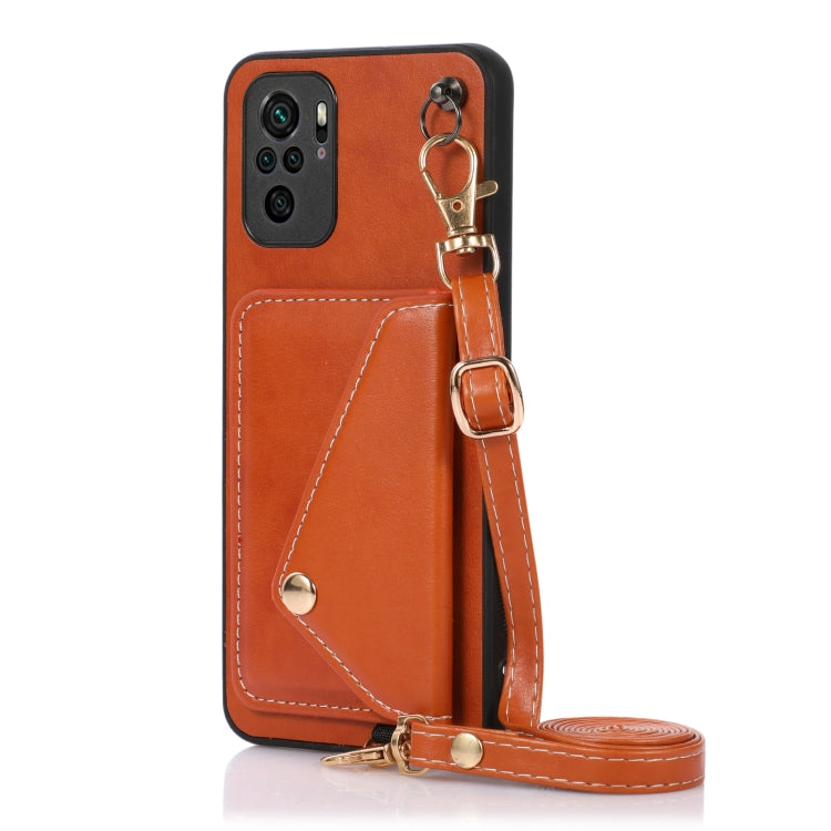For Xiaomi Redmi Note 10 Crossbody Wallet Card Bag Phone Case