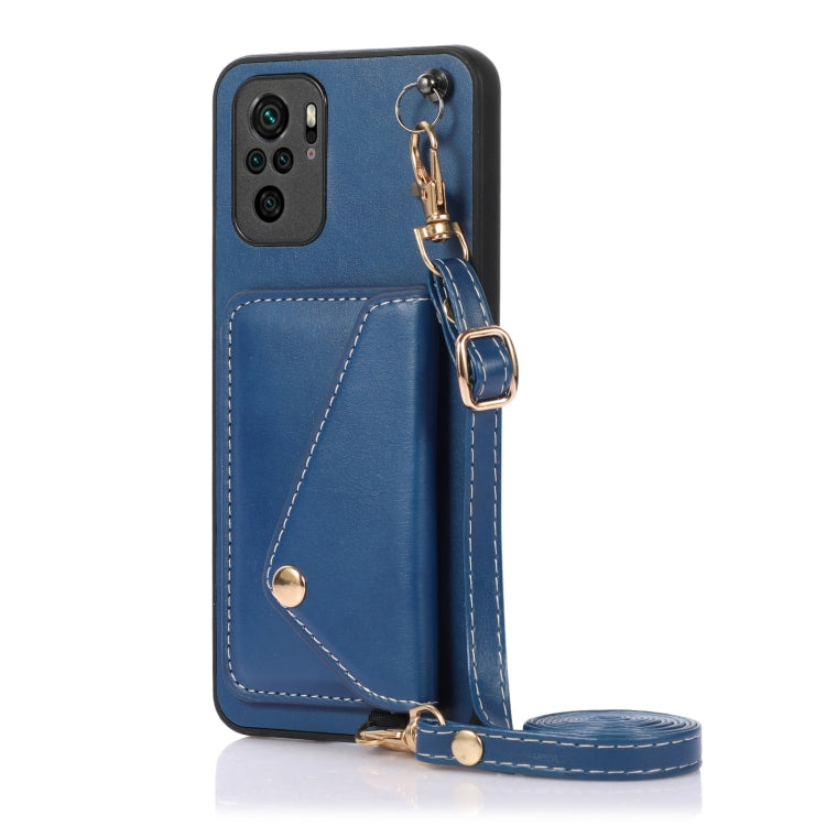 For Xiaomi Redmi Note 10 Crossbody Wallet Card Bag Phone Case