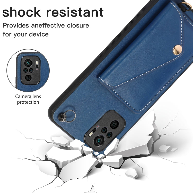 For Xiaomi Redmi Note 10 Crossbody Wallet Card Bag Phone Case