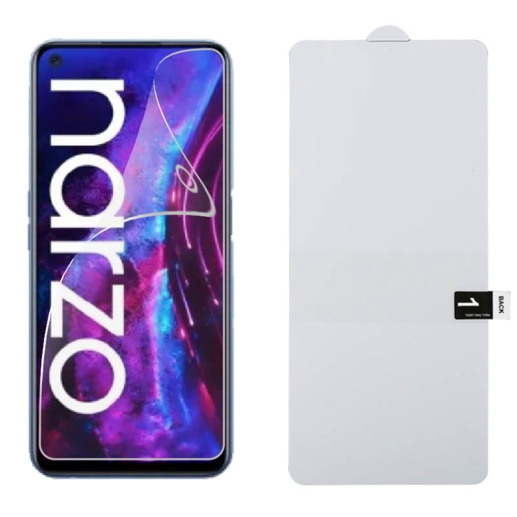 Full Screen Protector Explosion-proof Hydrogel Film For OPPO Realme Narzo 30 Pro