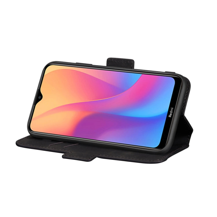 For Xiaomi Redmi 8A Retro Frosted Oil Side Horizontal Flip Case with Holder & Card Slots